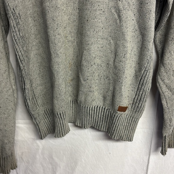 ProJek Raw Mens Pull over Zip Neck Sweater Gray Size Large - Picture 7 of 8